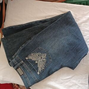 EARL JEAN ⭐️ Straight Leg Jeans, Size 10 shortened for 5'3"